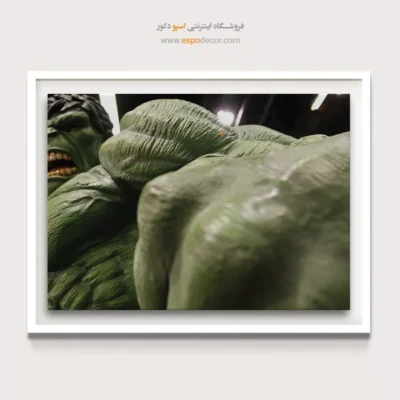 کمیک استریپ ابرقهرمانی - ضربات آهنین – تابلو کمیک استریپ - اسپو دکور