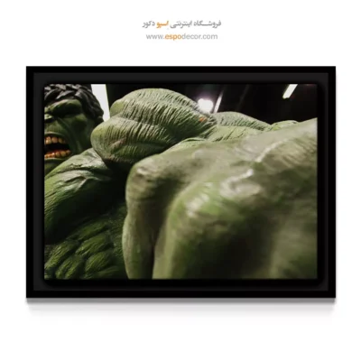 کمیک استریپ ابرقهرمانی - ضربات آهنین – تابلو کمیک استریپ - اسپو دکور