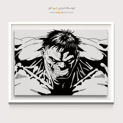 تابلو کمیک قهرمانان - رویای نبرد – تابلو کمیک استریپ - اسپو دکور