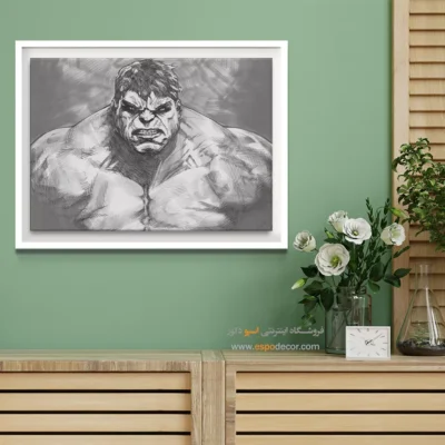 ابرقهرمانان کمیک - خدایان جنگ – تابلو کمیک استریپ - اسپو دکور