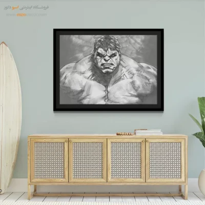 ابرقهرمانان کمیک - خدایان جنگ – تابلو کمیک استریپ - اسپو دکور