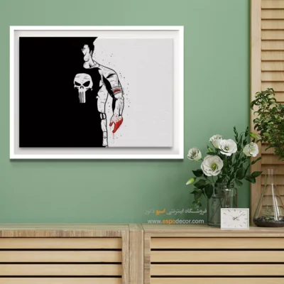 کمیک استریپ قهرمانان - بی‌باک – تابلو کمیک استریپ - اسپو دکور