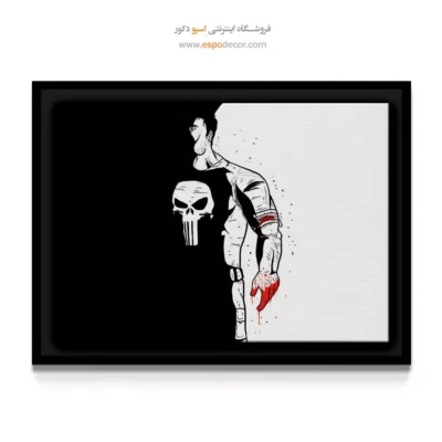 کمیک استریپ قهرمانان - بی‌باک – تابلو کمیک استریپ - اسپو دکور