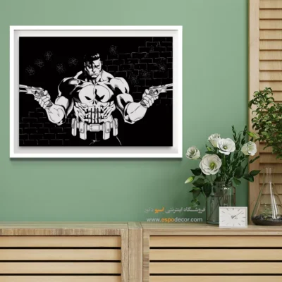 تابلو داستان ابرقهرمانی - آزادی – تابلو کمیک استریپ - اسپو دکور
