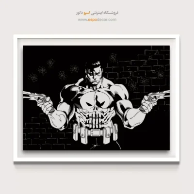 تابلو داستان ابرقهرمانی - آزادی – تابلو کمیک استریپ - اسپو دکور