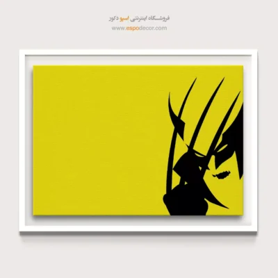 تابلو کمیک با ابرقهرمانان - پنجه آهنی – تابلو کمیک استریپ - اسپو دکور