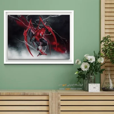 تابلو کمیک قهرمان - مرد عنکبوتی برتر – تابلو کمیک استریپ - اسپو دکور