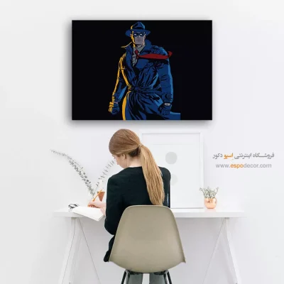 تابلو کمیک دیواری ابرقهرمانی