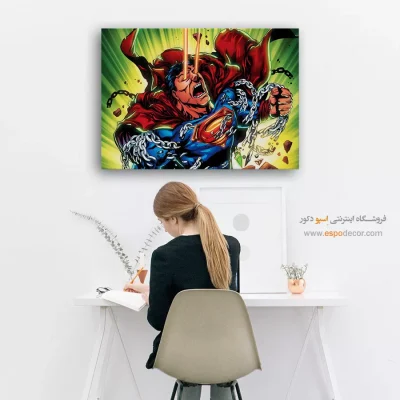 تابلو قهرمانان داستان مصور
