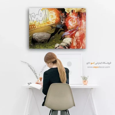هنر دیواری ابرقهرمانان