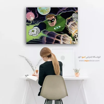 تابلو کمیک فانتزی ابرقهرمانی