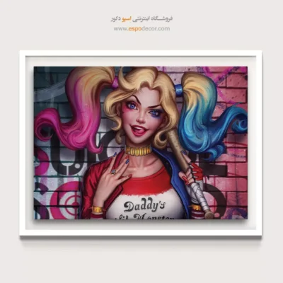 تابلو کمیک ابرقهرمان رنگی - انتحار – تابلو کمیک استریپ - اسپو دکور