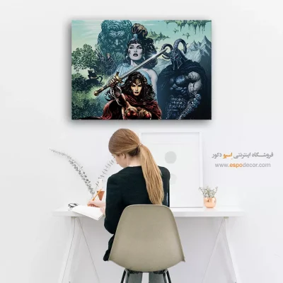 تابلو داستانی کمیک قهرمانان