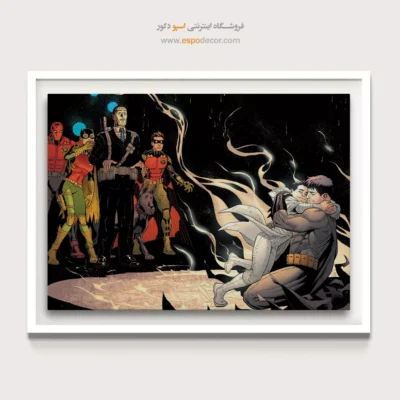 هنر کمیک استریپ قهرمانان - طلوع آزادی – تابلو کمیک استریپ - اسپو دکور