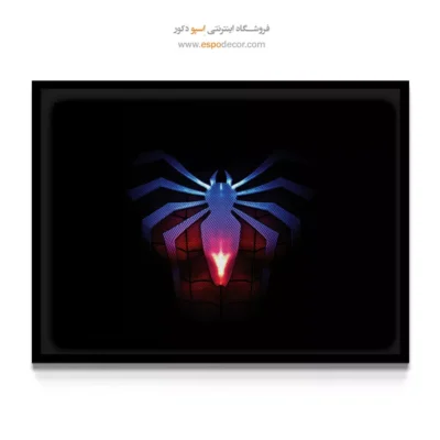 تابلو دیواری کمیک قهرمانی - مرد عنکبوتی مارول – تابلو کمیک استریپ - اسپو دکور