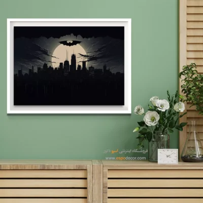 تابلو شخصیت ابرقهرمان کمیک - فاتحان افسانه‌ – تابلو کمیک استریپ - اسپو دکور