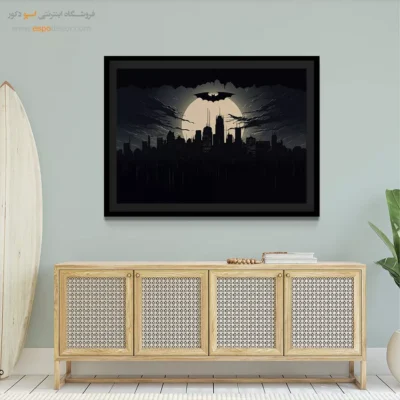 تابلو شخصیت ابرقهرمان کمیک - فاتحان افسانه‌ – تابلو کمیک استریپ - اسپو دکور