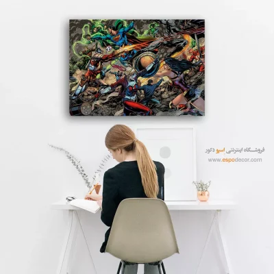 تابلو با طرح ابرقهرمانی