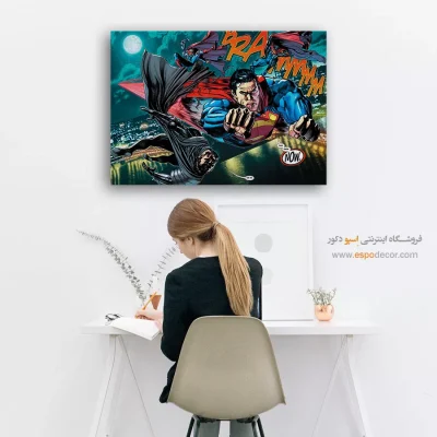 تابلو ابرقهرمانی داستانی
