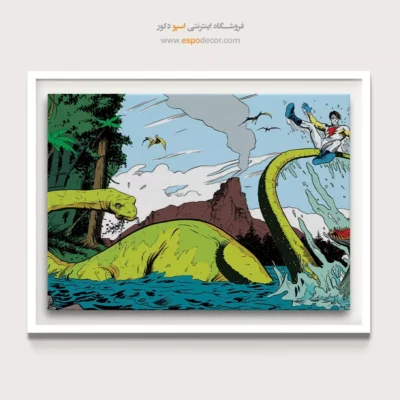 دکور کمیک قهرمان - نجات‌دهندگان افسانه‌ای – تابلو کمیک استریپ - اسپو دکور
