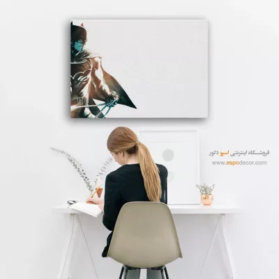تابلو هنر کمیک ابرقهرمانی