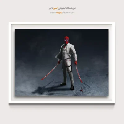 تصویرسازی قهرمانی کمیک - برج‌ قدرت – تابلو کمیک استریپ - اسپو دکور