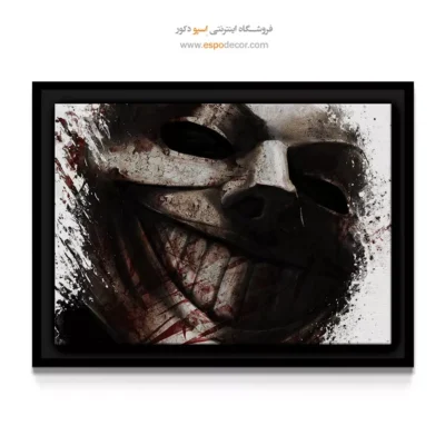 تابلو دیواری ابرقهرمان رنگی - خیزش – تابلو کمیک استریپ - اسپو دکور