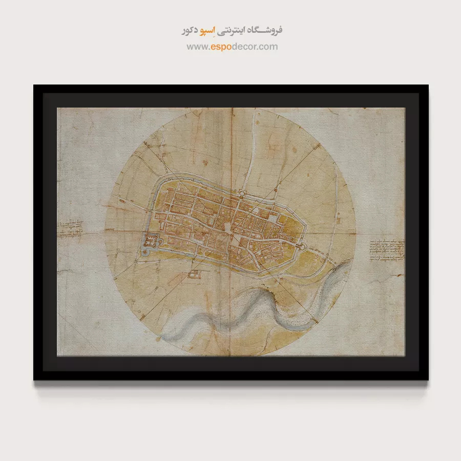 تابلو نقاشی های داوینچی - اسپو دکور