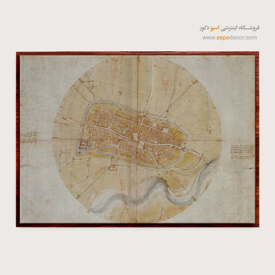 تابلو نقاشی های داوینچی - اسپو دکور