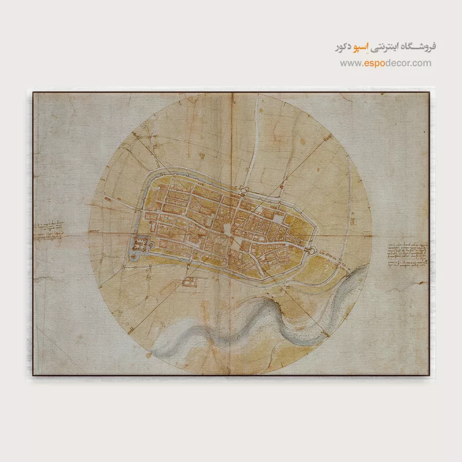 تابلو نقاشی های داوینچی - اسپو دکور