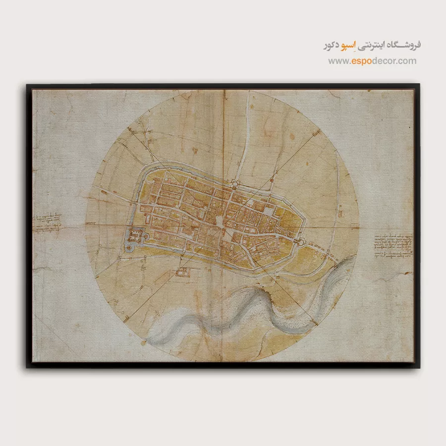 تابلو نقاشی های داوینچی - اسپو دکور