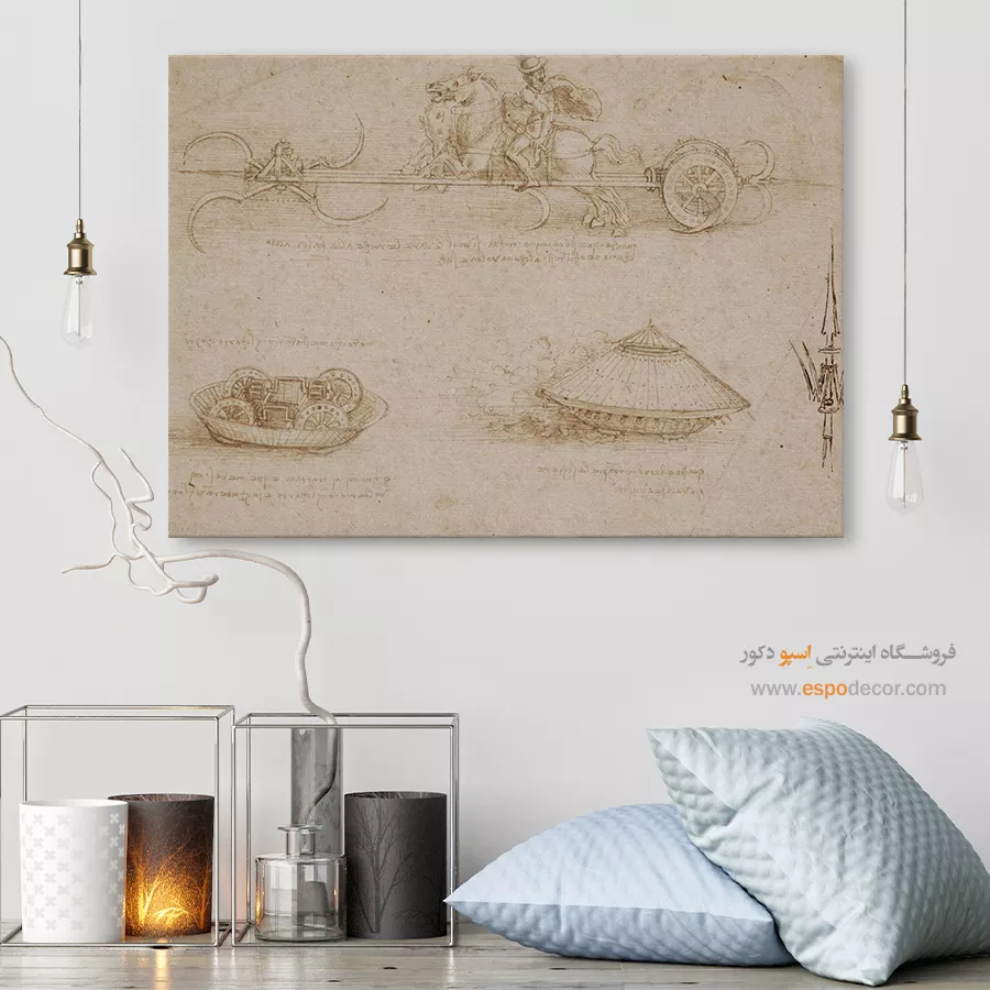 تابلو نقاشی های داوینچی - اسپو دکور