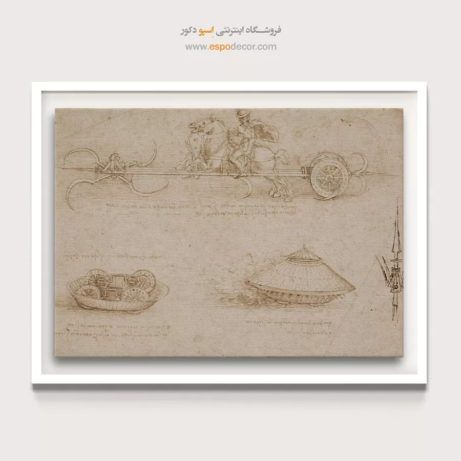 تابلو نقاشی های داوینچی - اسپو دکور