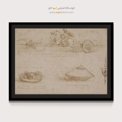 تابلو نقاشی های داوینچی - اسپو دکور