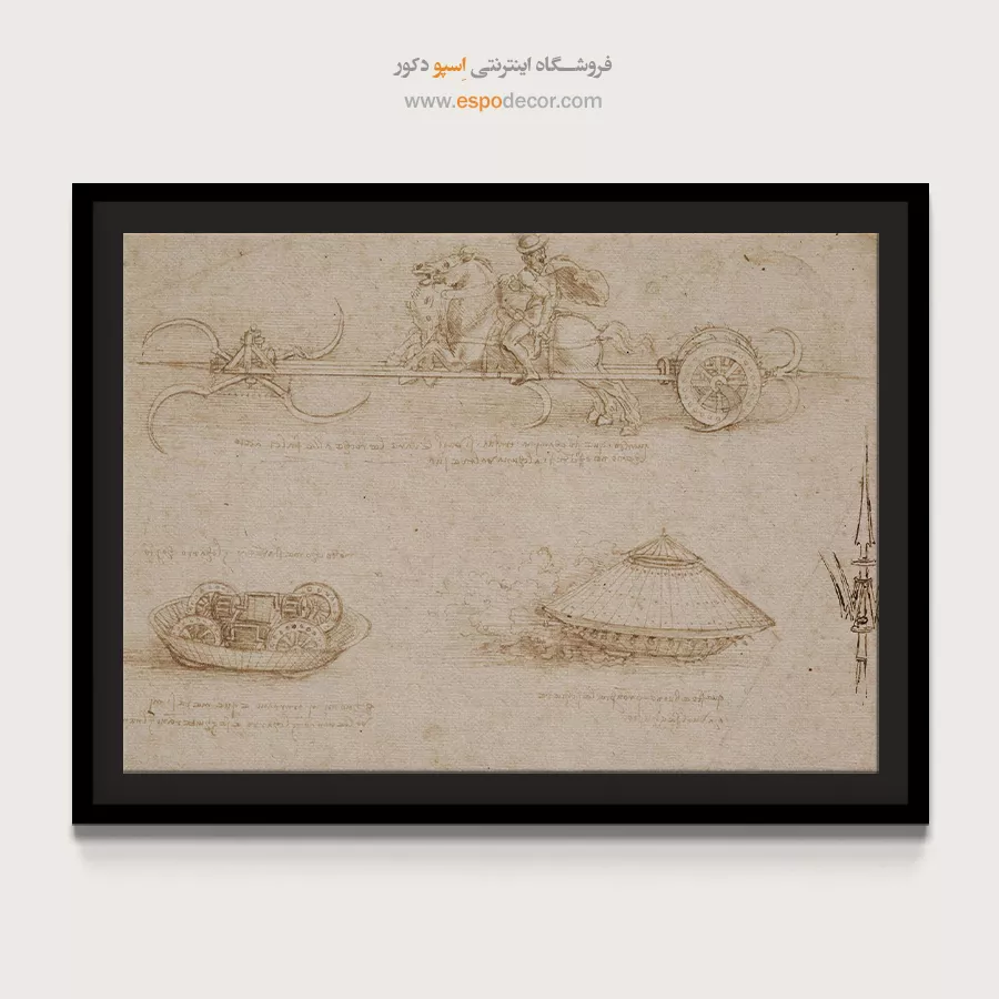 تابلو نقاشی های داوینچی - اسپو دکور