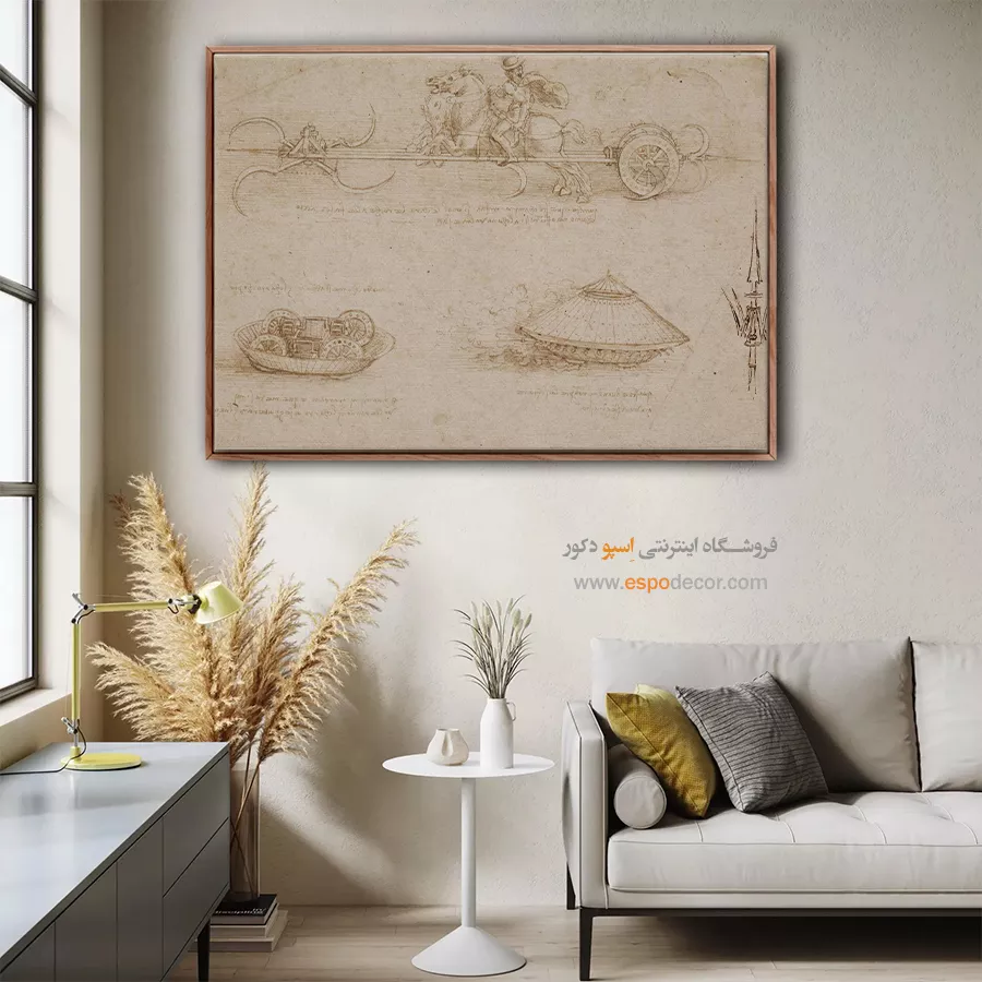 تابلو نقاشی های داوینچی - اسپو دکور