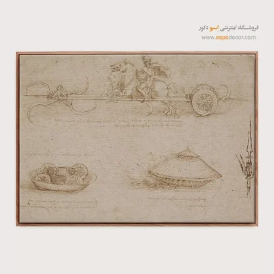 تابلو نقاشی های داوینچی - اسپو دکور