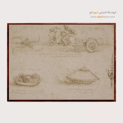 تابلو نقاشی های داوینچی - اسپو دکور