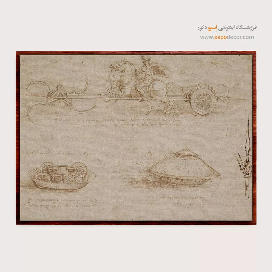 تابلو نقاشی های داوینچی - اسپو دکور