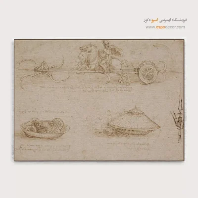 تابلو نقاشی های داوینچی - اسپو دکور