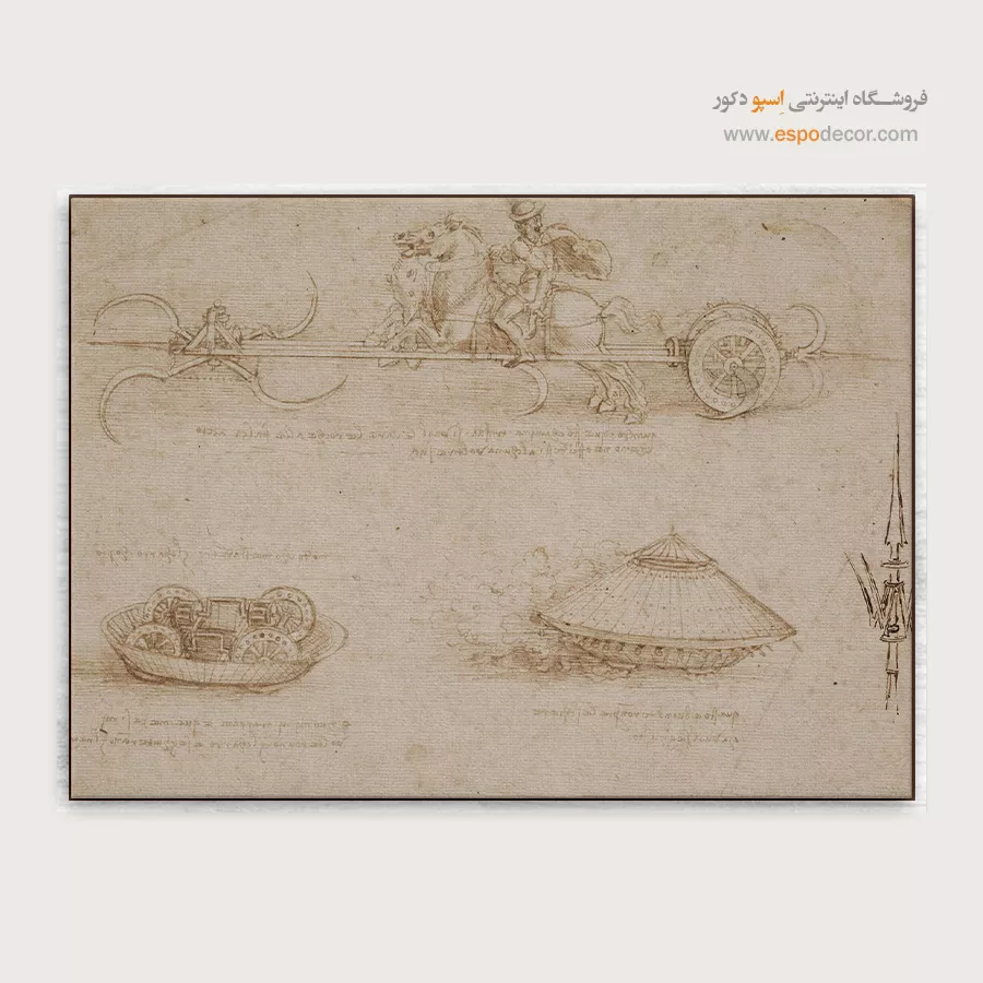 تابلو نقاشی های داوینچی - اسپو دکور