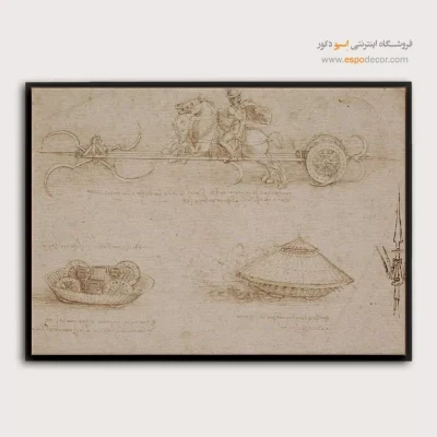 تابلو نقاشی های داوینچی - اسپو دکور