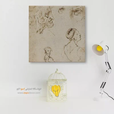 تابلو نقاشی های داوینچی - اسپو دکور