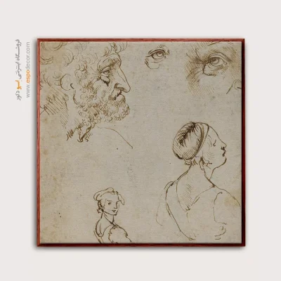 تابلو نقاشی های داوینچی - اسپو دکور