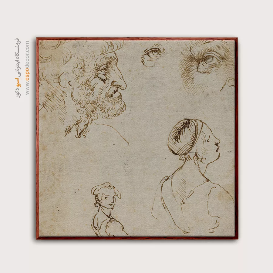 تابلو نقاشی های داوینچی - اسپو دکور