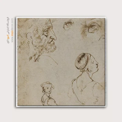 تابلو نقاشی های داوینچی - اسپو دکور