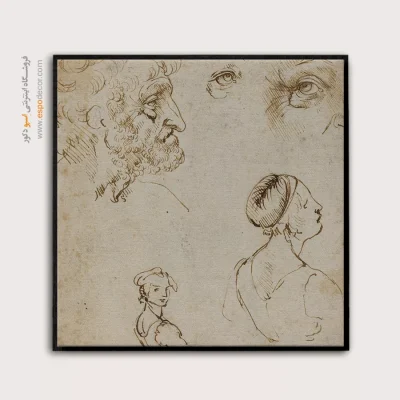 تابلو نقاشی های داوینچی - اسپو دکور