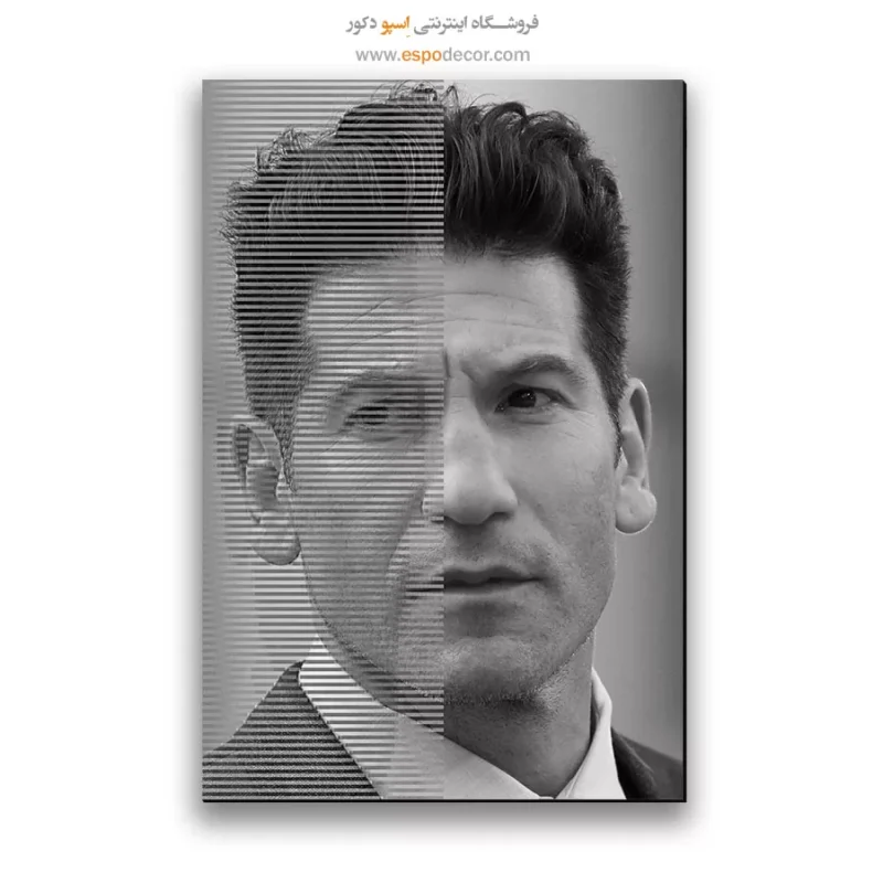 تابلو سیاه وسفید بازیگران