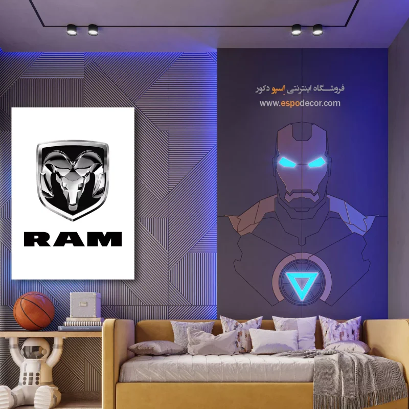 خرید تابلو برند ماشین رَم