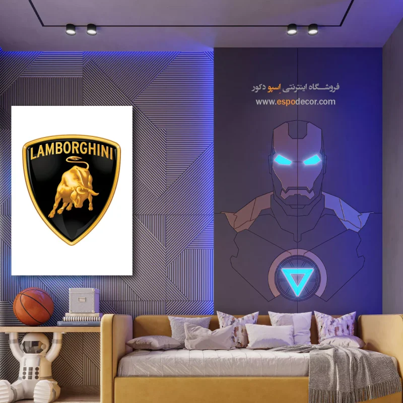 خرید تابلو برند ماشین لامبورگینی